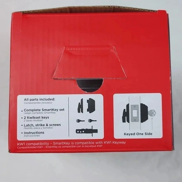 Kwikset 980 3SMT CP K4 V1 Deadbolt Polished Brass - Picture 6 of 6